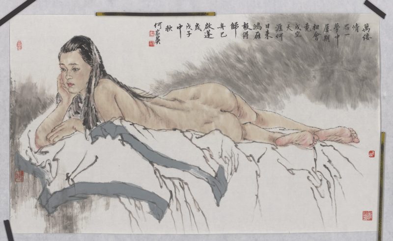 何家英 万缕情丝