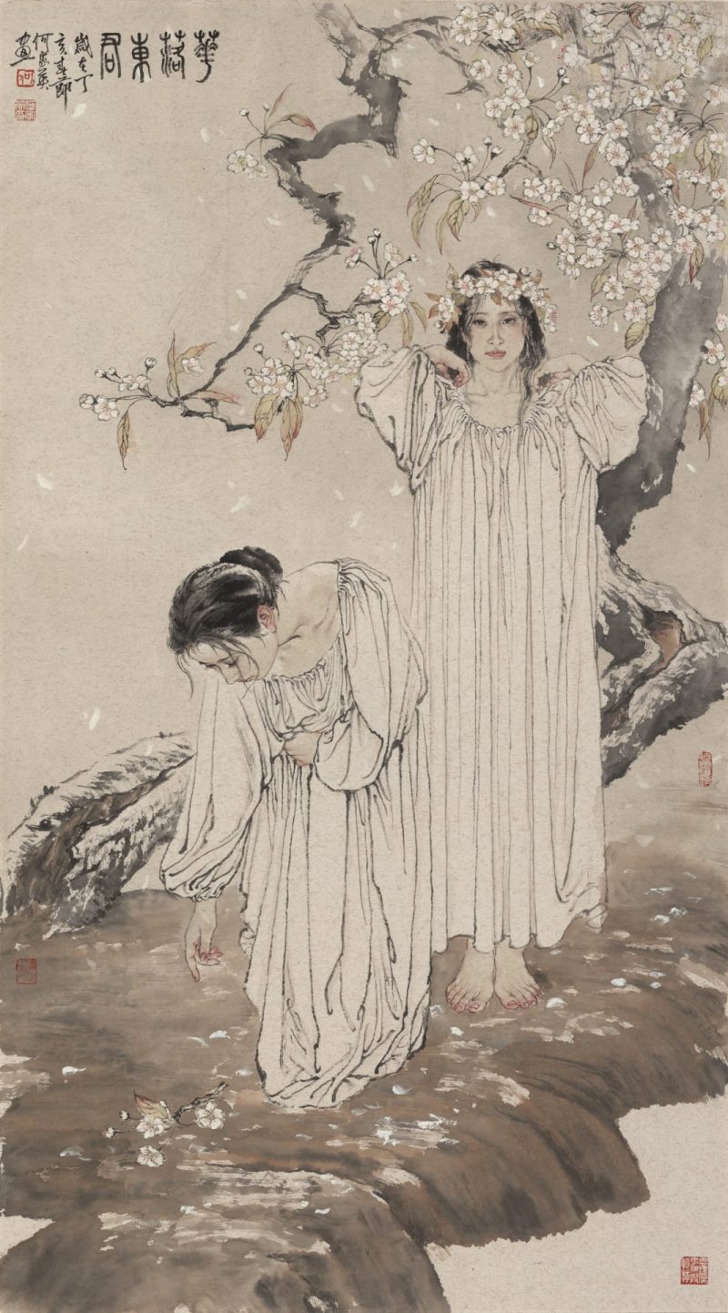 何家英 花落东君