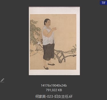 何家英 妇女主任