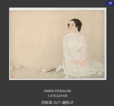 何家英 清明
