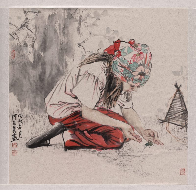 何家英 野趣