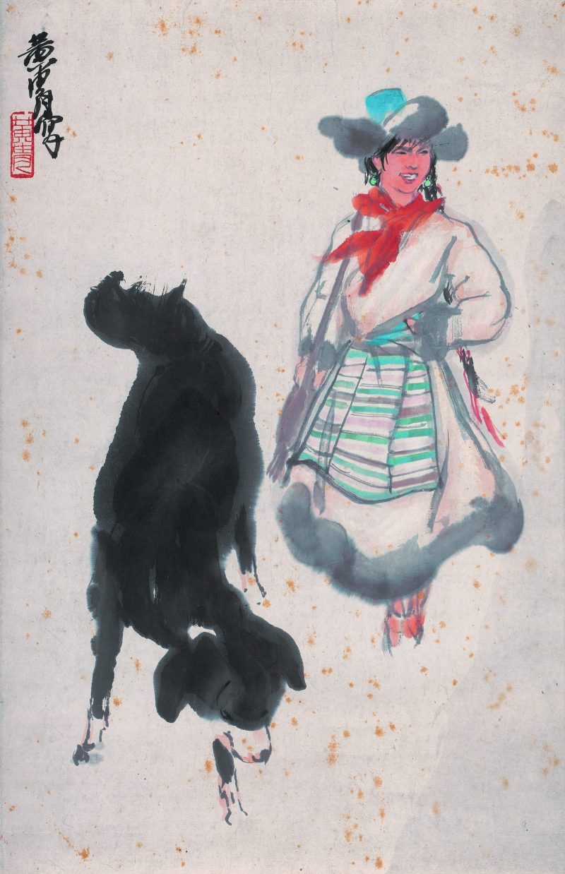 黄胄 行猎图
