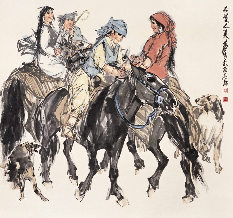 黄胄 驴