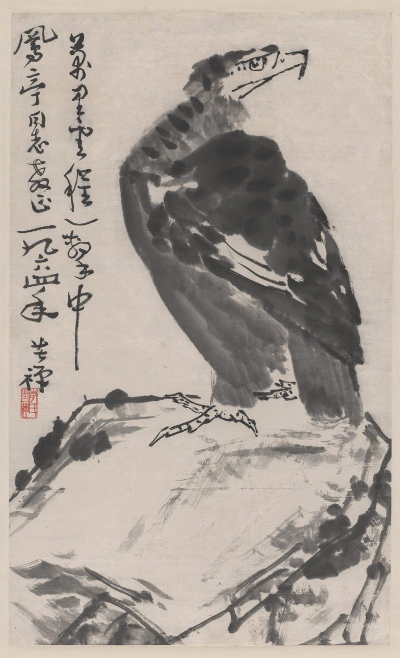 李苦禅 雄鹰图轴