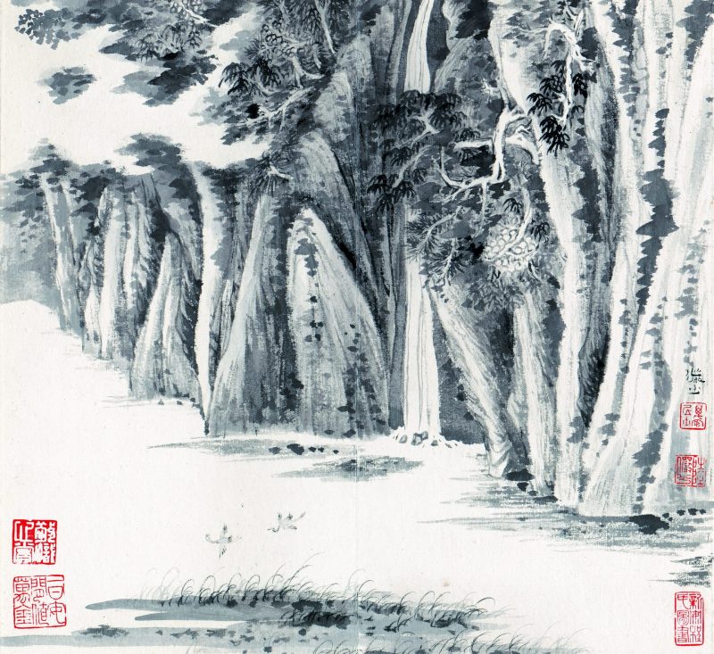 陆俨少 无题