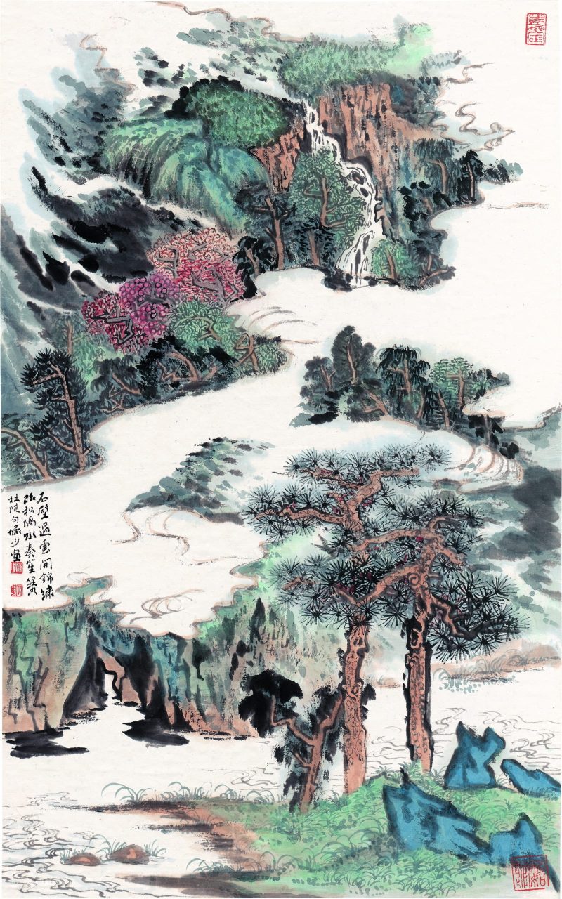 陆俨少 锦绣山河图