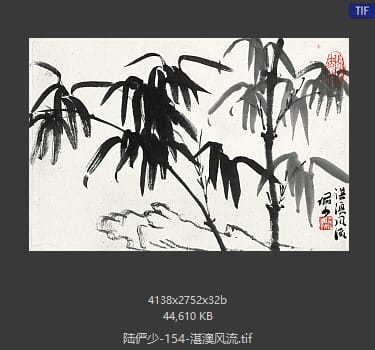 陆俨少 湛澳风流