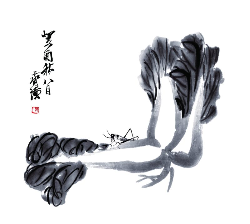 齐白石 菜圃