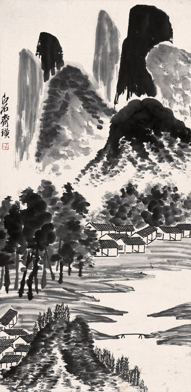 齐白石 星塘老屋