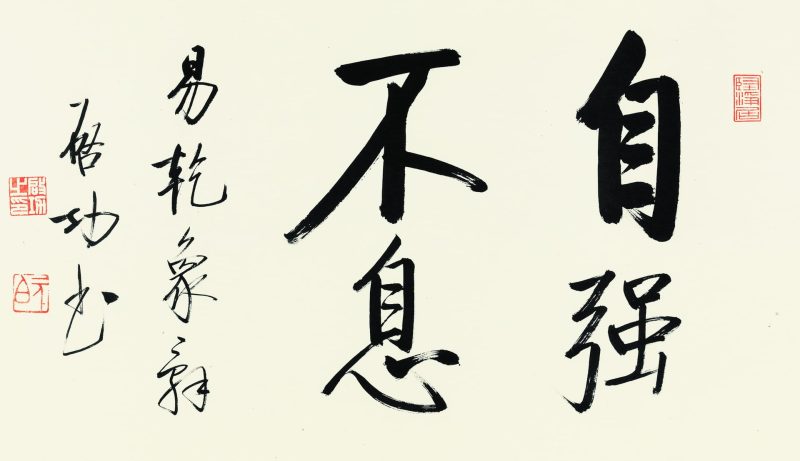 启功 “自强不息”