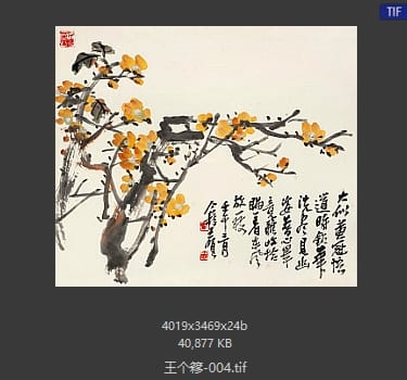 王个簃 #004