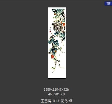 王雪涛 花鸟