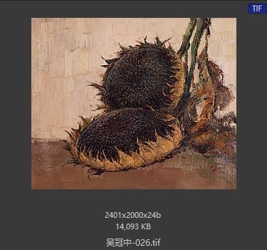 吴冠中 #026