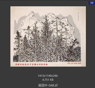 吴冠中 #048