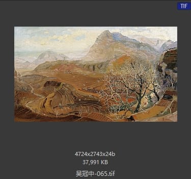 吴冠中 #065