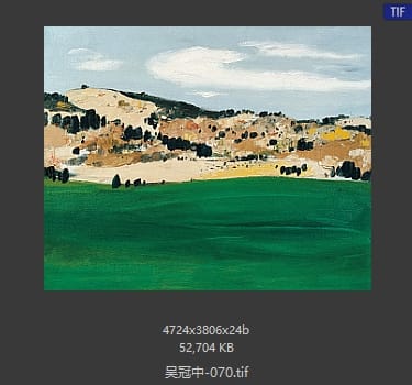 吴冠中 #070