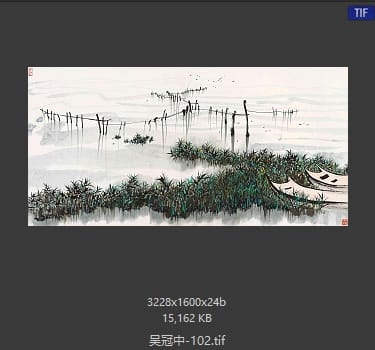 吴冠中 #102