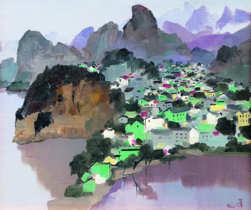 吴冠中 桂林