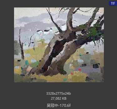 吴冠中 #170
