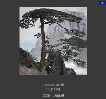 吴冠中 #206