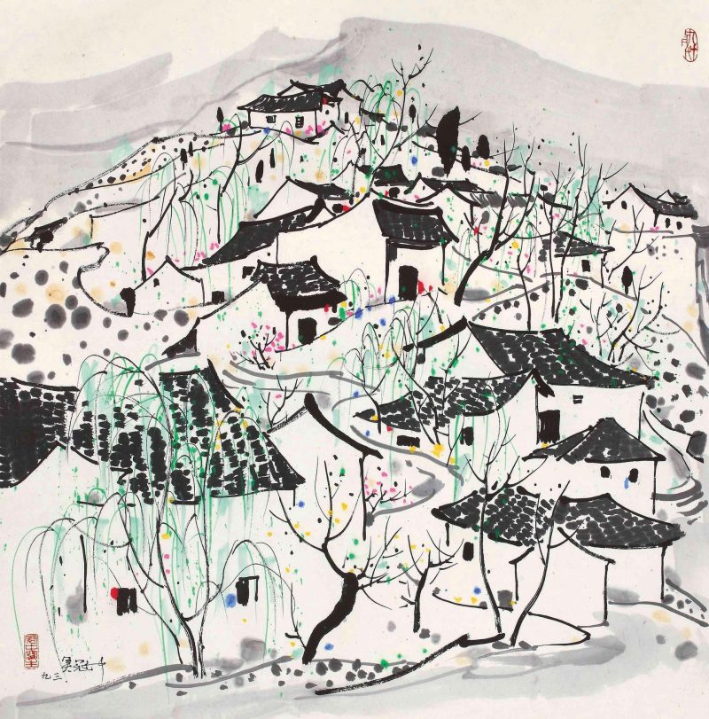 吴冠中 #209