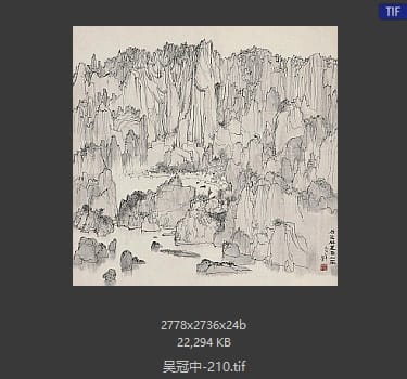 吴冠中 #210