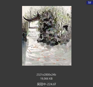 吴冠中 #224
