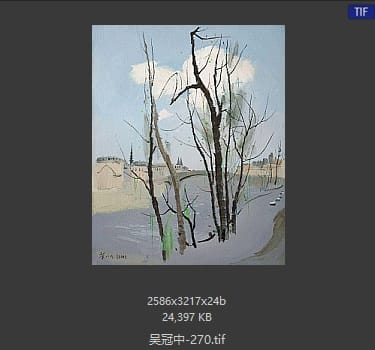 吴冠中 #270