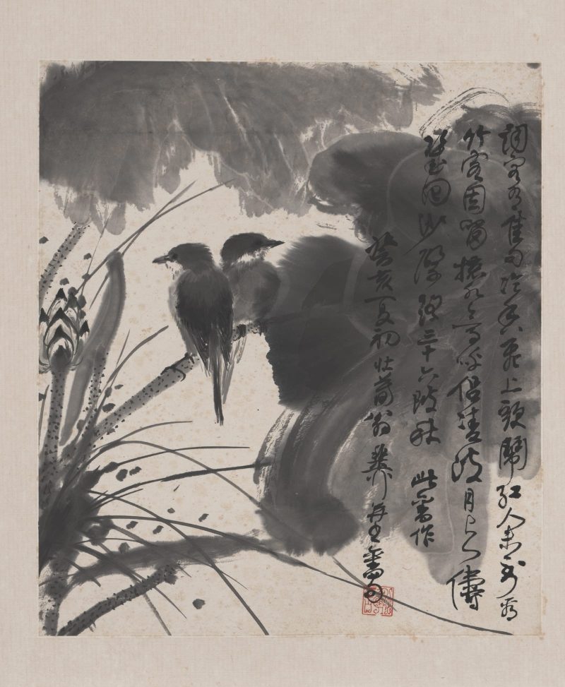 谢稚柳 花卉册页