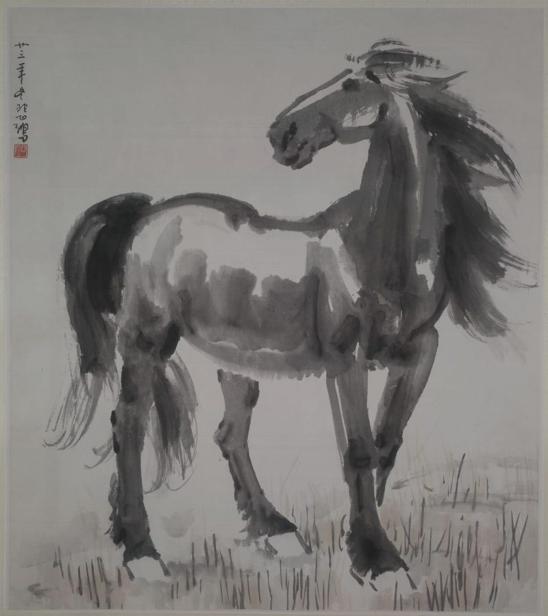 徐悲鸿 奔马图