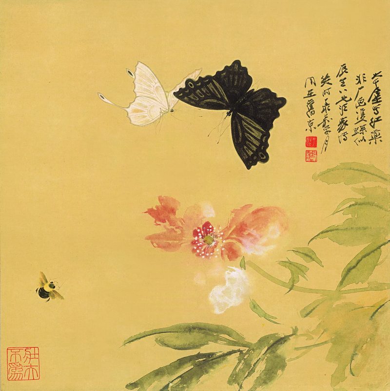 张大千 花卉