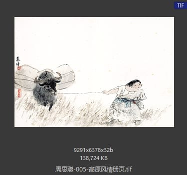 周思聪 高原风情册页05