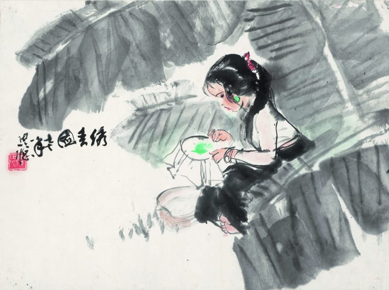 周思聪 刺绣
