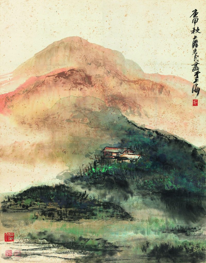 朱屺瞻 春山图
