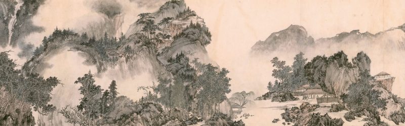 溥儒 山水卷