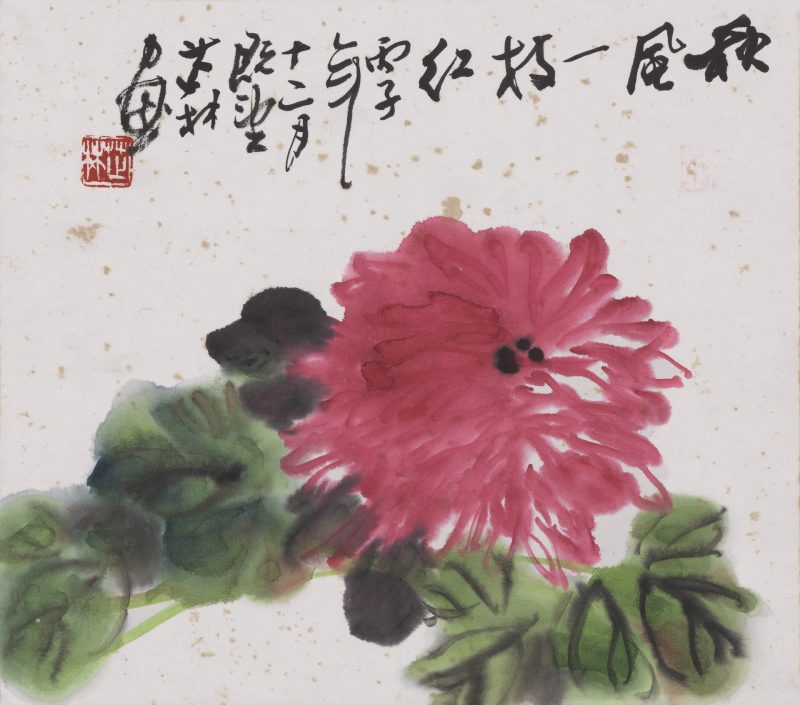 董芷林 菊花图