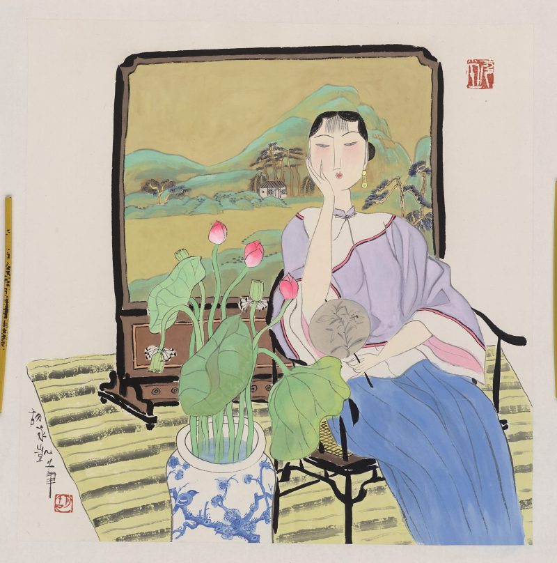 胡永凯 画屏