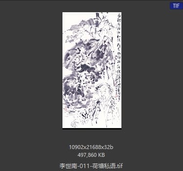 李世南 荷塘私语