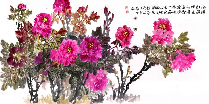 马世治 牡丹