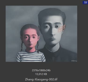 张晓刚 #002