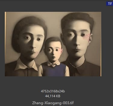 张晓刚 #003