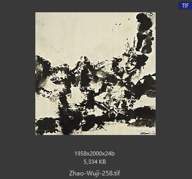 赵无极 #258