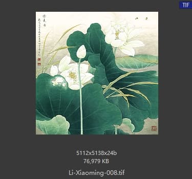 李晓明 临周彦生清远图