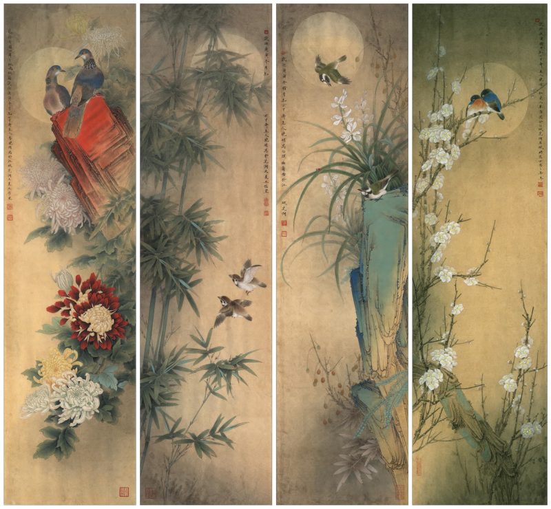 梅兰竹菊