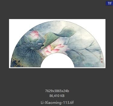 李晓明 荷塘晓雾