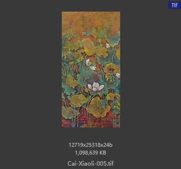 蔡小丽 荷花八条屏-05