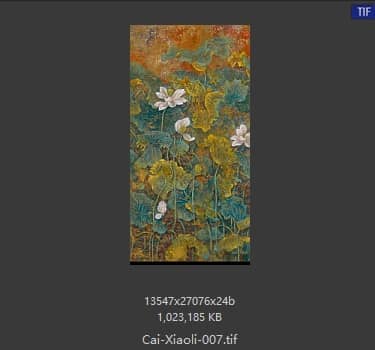 蔡小丽 荷花八条屏-07
