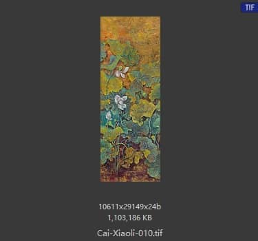 蔡小丽 荷花六条屏-02