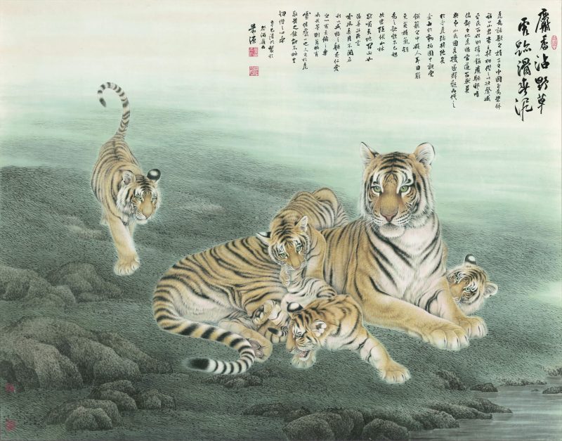 五虎-麝沾野草