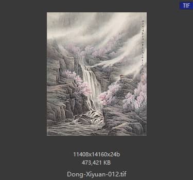 董希源 桃花枝上 